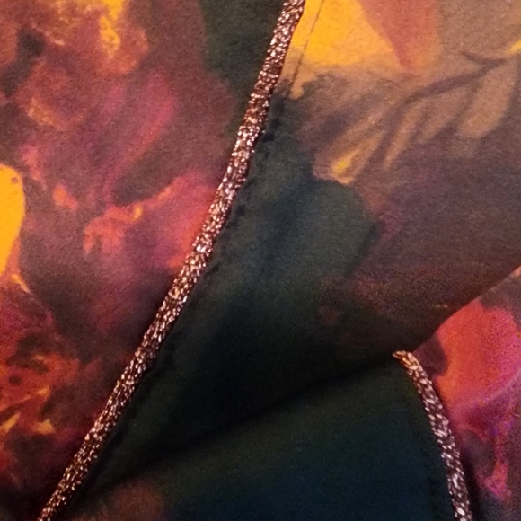 Satin Button Up - Picture 6 of 6